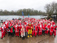 When Santa went diving