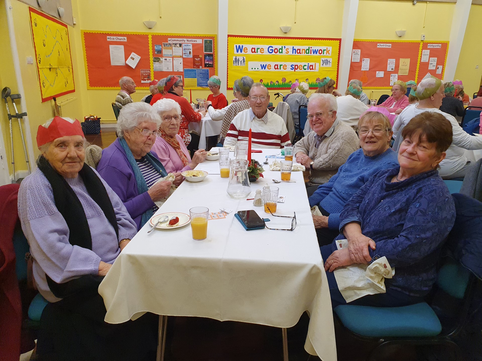 Greet and Eat Christmas lunch raises over £400