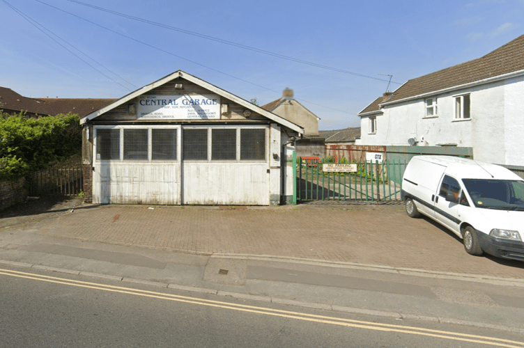 Central Garage, Whitchurch, could be knocked down for housing.