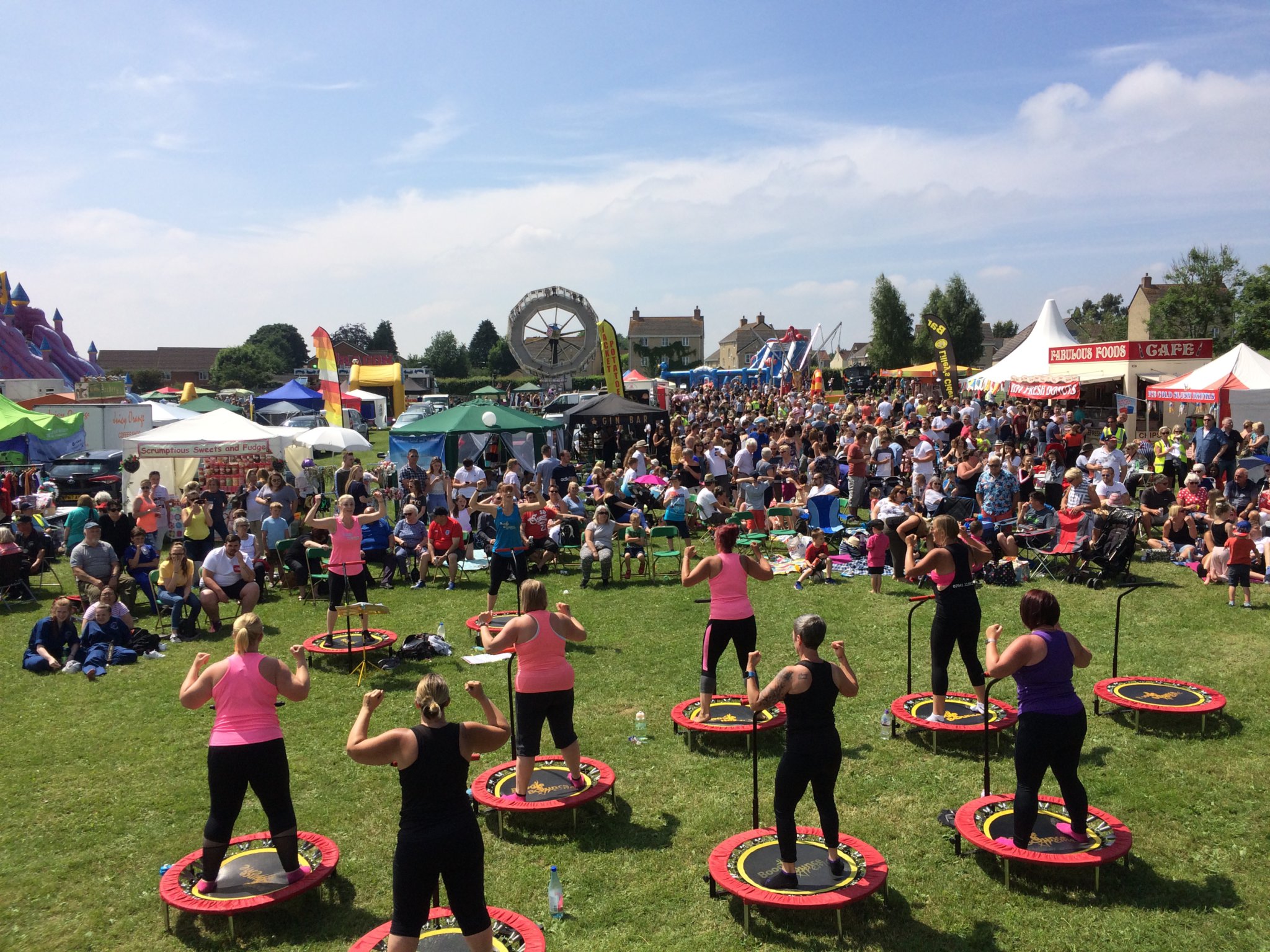 St John’s Church signs up as first sponsor for  this year’s 15th anniversary Peasedown festival!