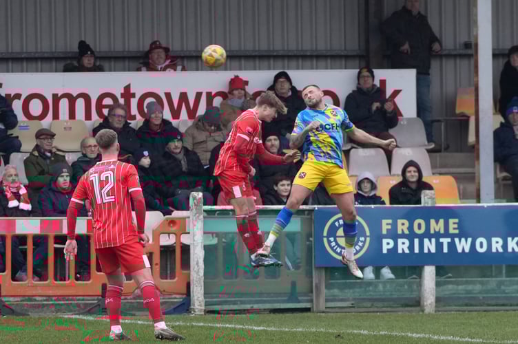 Paulton Rovers narrowly lose out to Frome Town.