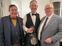A toast to Haggis: Rotary Club welcome Mayor to Burns Night event
