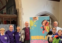 Bishop of Bath and Wells visits  Peasedown St John