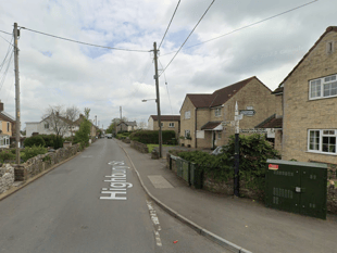 Car set alight in Coleford
