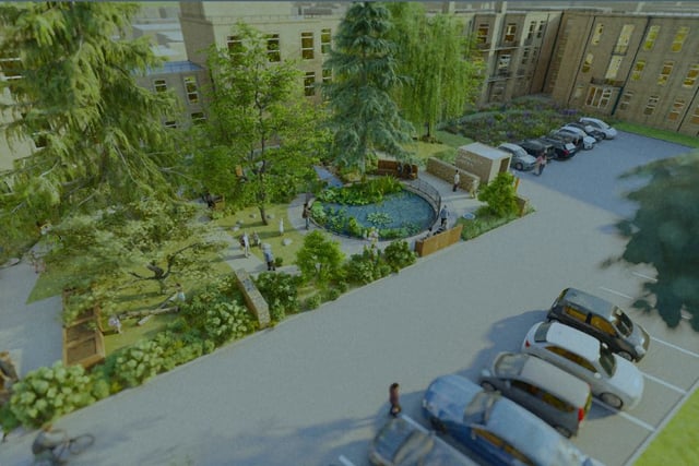 RUH Bath offers wellbeing garden to staff and patients