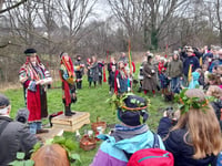 Frome partake in their second Weylands Wassail