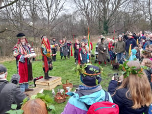 Frome partake in their second Weylands Wassail