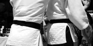 Three compete for dan grading 
