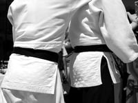 Three compete for dan grading 