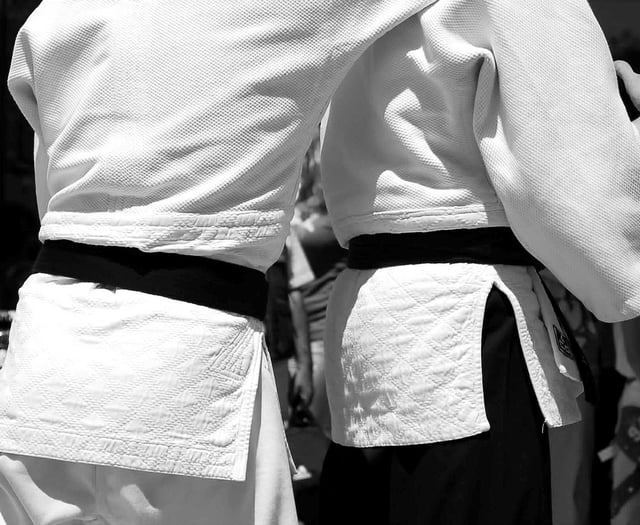 Three compete for dan grading 