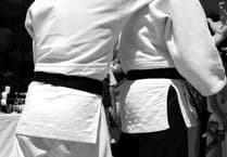 Midsomer Norton Judo Club members first dan grading