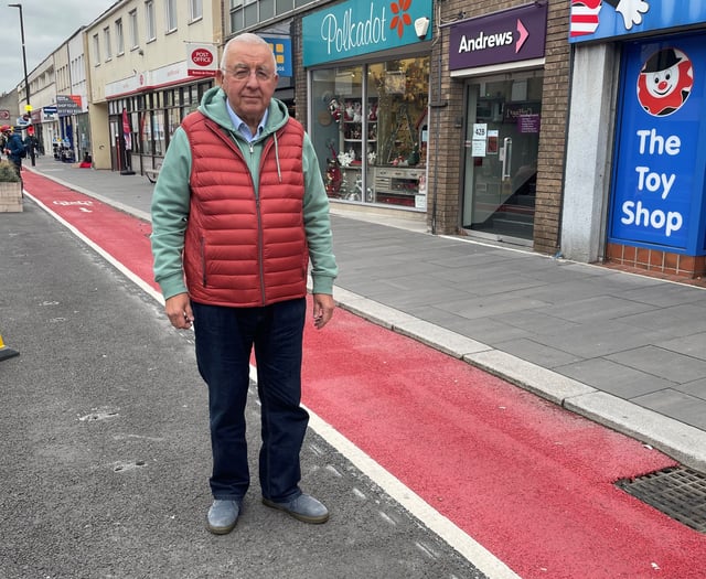 Optical illusion cycle lane fix, Councillor response