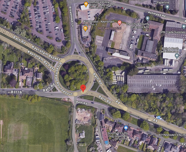 Appeal after road traffic incident near Keynsham