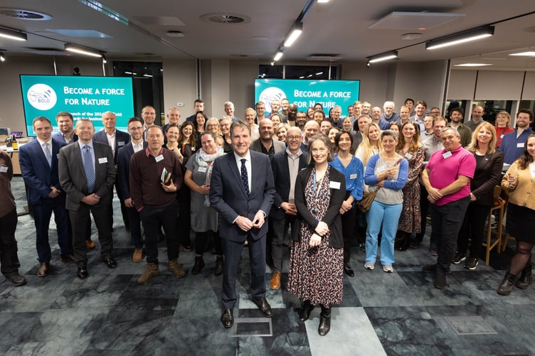 Dan Norris at the launch of the West of England Bee Bold Awards 2024