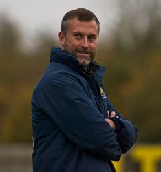 Paulton Rovers' new manager Richard Fey