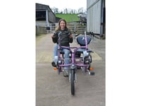 Bespoke cycle-taxi improves transport links in the Somer Valley