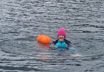 Marjorie Taylor raises funds with Cold Water Dip Challenge