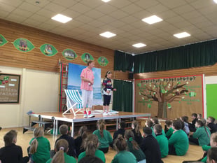 Longvernal Primary School celebrates reading with book week