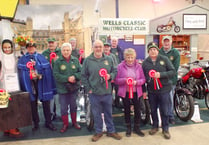 Wells bikers celebrate success at Bristol Classic Motorcycle Show