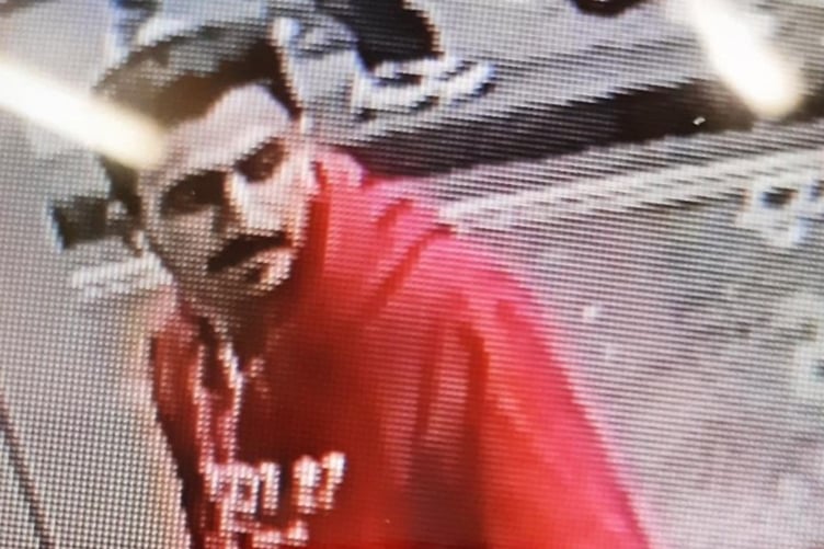 Police are appealing for the public's help to assist in identifying this man pictured on CCTV