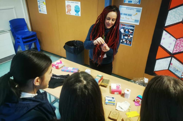 £4,500 to be raised to assist Frome students with 300 plastic-free period packs