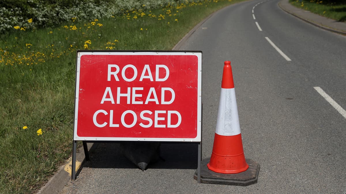 Road closures: one for Bath and North East Somerset drivers over the next fortnight 