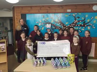 Somer Valley Rotary Club fund school Easter Egg Hunt!