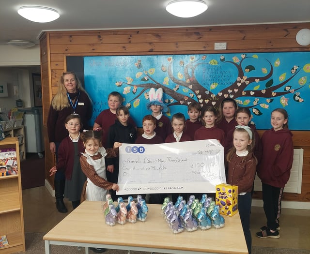 Somer Valley Rotary Club fund school Easter Egg Hunt!