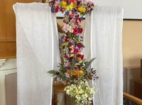 Paulton Methodist Church include symbols of Lent in Easter service