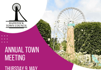 Radstock Town Council notify residents of annual town meeting