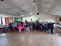 Line dancers raise funds for nursery equipment