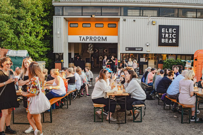 The Electric Bear Brewing Co brewery on a summer's day (Image: Electric Bear Brewing Co)
