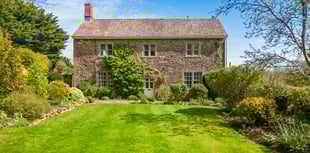 Former rectory for sale has "stunning" countryside views 