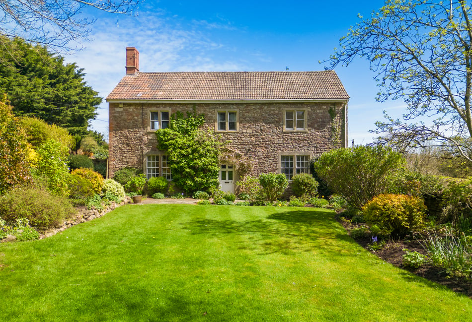 Former rectory for sale has "stunning" countryside views 