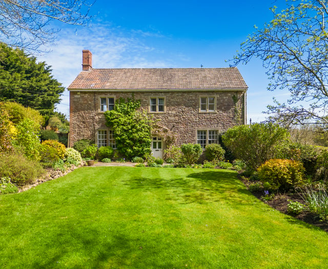 Former rectory for sale has "stunning" countryside views 