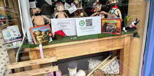 Group forced to cover dolls' private parts after display complaints