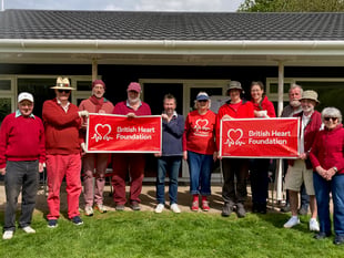 Croquet club raises money for the BHF