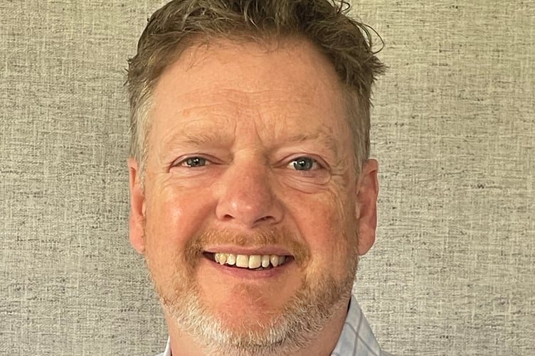 Mark Necker, Mendip Gold Club's new men's captain for 2024