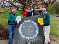 Mendip Golf Club enjoy games with new tee markers
