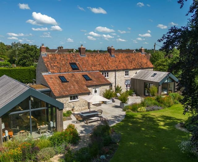 Picturesque Grade II listed home hits market on edge of Mendip Hills