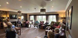 Local author discusses fond memories with care home residents