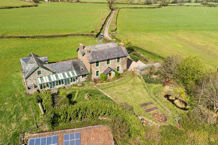 Double House, an attractive double fronted stone country house set in Chew Manga near The Pony.