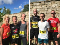 Welton Church Runners take to Midsomer Norton Town Park