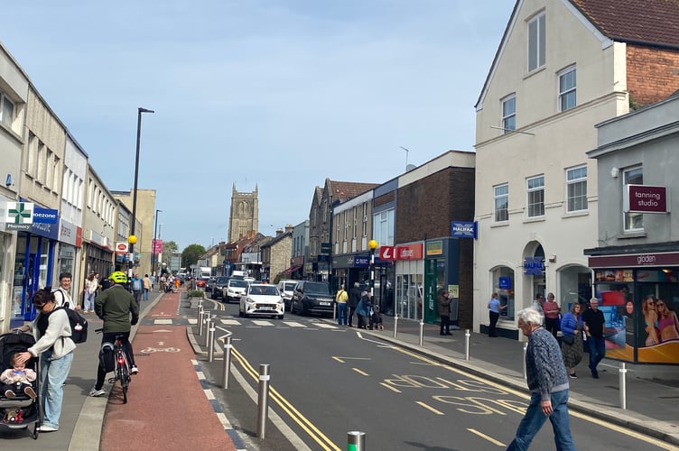 Keynsham town centre