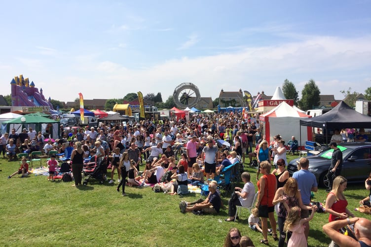 Entertainment line-up announced for Peasedown Party in the Park