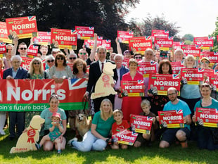 Dan Norris launches General Election campaign