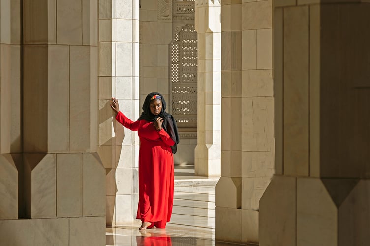 Jill Toman took the honours with “Lady in Red” (NRPS)