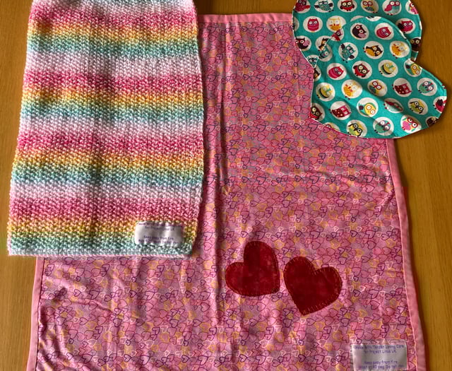 Project Linus bring comfort to local children through handmade crafts