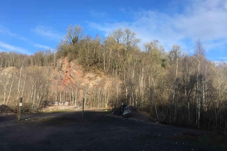 Path towards Asham void through Asham Wood (Daniel Mumby)