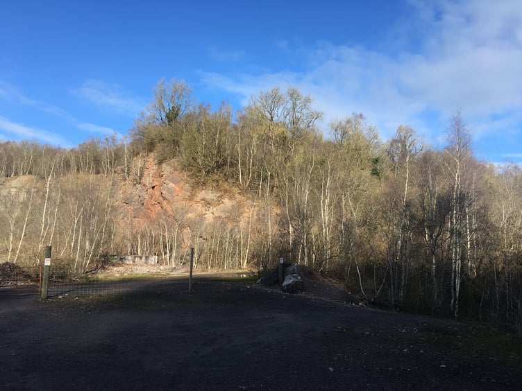 Path towards Asham void through Asham Wood (Daniel Mumby)